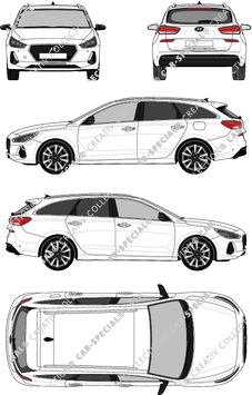 Hyundai i30, station wagon, 5 Doors (2017)