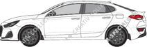 Hyundai i30 Fastback Hatchback, 2018–2020