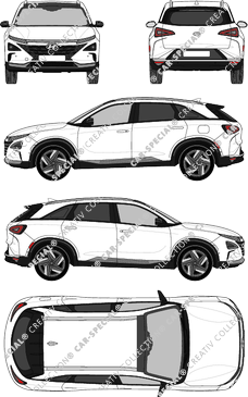 Hyundai Nexo, aktuell (seit 2018) (Hyun_121)