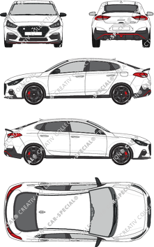 Hyundai i30 Fastback N, Fastback, 4 Doors (2019)