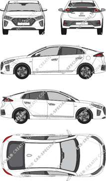 Hyundai Ioniq, 2019–2022 (Hyun_137)