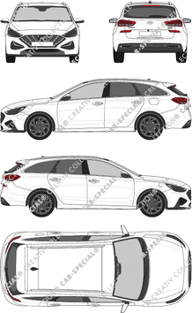 Hyundai i30 Station wagon, current (since 2020) (Hyun_142)