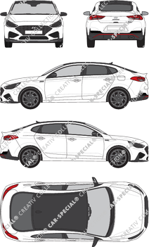 Hyundai i30 Fastback N Line, Fastback, 4 Doors (2020)