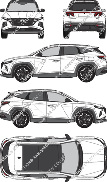 Hyundai Tucson Station wagon, current (since 2021) (Hyun_145)