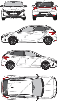 Hyundai i20, 2020–2023 (Hyun_146)