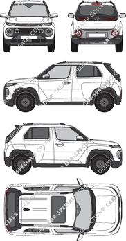 Hyundai Casper, attuale (a partire da 2022) (Hyun_154)