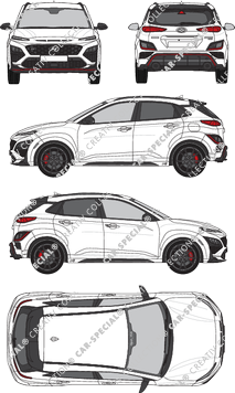 Hyundai Kona N, station wagon, 5 Doors (2021)