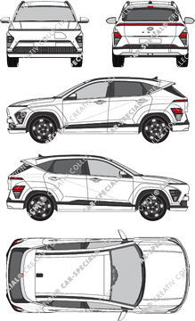 Hyundai Kona Station wagon, current (since 2023) (Hyun_160)