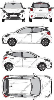 Hyundai i10 Hatchback, current (since 2023) (Hyun_161)