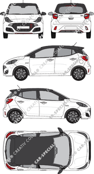 Hyundai i10 Hatchback, actual (desde 2023) (Hyun_162)