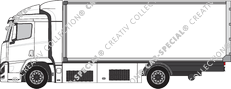 Hyundai Xcient Fuel Cell Chassis with example bodywork, current (since 2023)