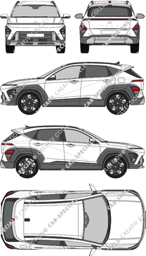 Hyundai Kona station wagon, attuale (a partire da 2023) (Hyun_166)