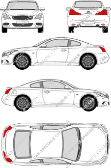 Infiniti G37, Coupé, 2 Doors (2009)