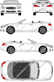 Infiniti G37 Cabrio, 2009–2013 (Infi_002)