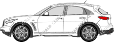 Infiniti QX70 station wagon, attuale (a partire da 2014)