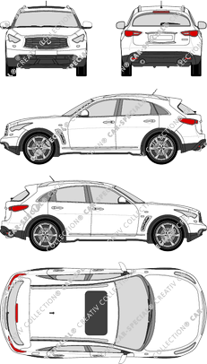 Infiniti QX70 break, actuel (depuis 2014) (Infi_007)