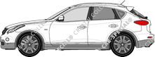Infiniti QX50 personenvervoer, 2015–2018