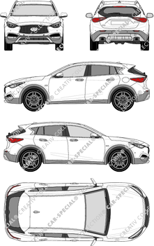 Infiniti QX30, Station wagon, 5 Doors (2017)