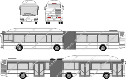 Irisbus Agora articulated bus (Iris_001)