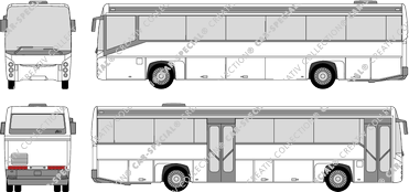 Irisbus Ares Ligne F2B, Ligne F2B, Bus