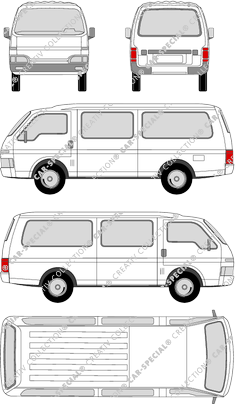 Isuzu Midi Kombi, 1986–1996 (Isuz_002)