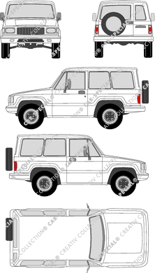 Isuzu Trooper, 1981–1991 (Isuz_005)
