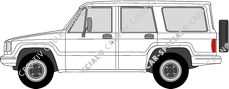 Isuzu Trooper personenvervoer, 1981–1991