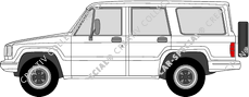 Isuzu Trooper station wagon, 1981–1991