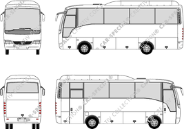 Isuzu Turquoise Midibus bus, desde 2002 (Isuz_009)