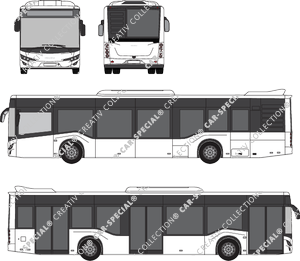 Isuzu Citiport 12, bus, 3 Doors (2019)