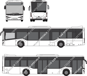 Isuzu Citiport bus, current (since 2019) (Isuz_027)