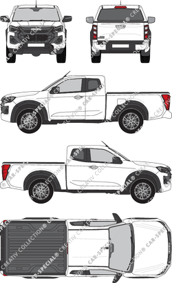 Isuzu D-Max pick-up, current (since 2024) (Isuz_030)