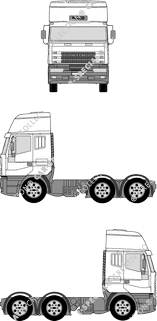 Iveco Euro Star tracteur de semi remorque (Ivec_025)