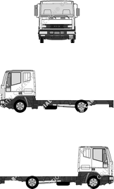 Iveco Euro Cargo Tector, Fernfahrerkabine