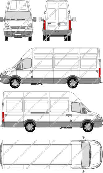 Iveco Daily fourgon, 2006–2011 (Ivec_077)