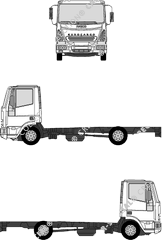 Iveco Eurocargo Chassis for superstructures, 2005–2002 (Ivec_095)