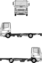 Iveco Eurocargo ML65 E15, ML65 E15, Fahrgestell für Aufbauten, Normalfahrerhaus (2005)