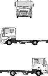 Iveco Eurocargo Telaio per sovrastrutture, 2005–2008 (Ivec_098)