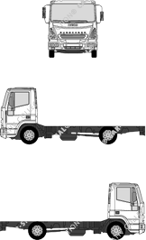 Iveco Eurocargo Chassis for superstructures, 2005–2008 (Ivec_100)