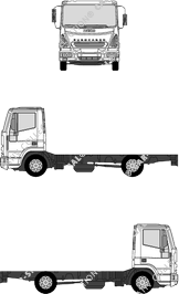 Iveco Eurocargo ML120 E21, ML120 E21, Fahrgestell für Aufbauten, Normalfahrerhaus (2005)