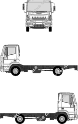 Iveco Eurocargo Châssis pour superstructures, 2005–2008 (Ivec_103)