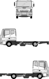 Iveco Eurocargo ML140 E21, ML140 E21, Fahrgestell für Aufbauten, Fernfahrerhaus (2005)