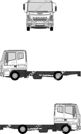 Iveco Eurocargo Chassis for superstructures, 2005–2008 (Ivec_106)