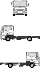Iveco Eurocargo Chassis for superstructures, 2005–2008 (Ivec_108)