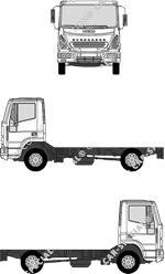 Iveco Eurocargo Chassis for superstructures, 2005–2008 (Ivec_109)