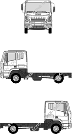 Iveco Eurocargo Chassis for superstructures, 2005–2008 (Ivec_110)