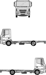 Iveco Eurocargo ML 75 E, ML 75 E, Fahrgestell für Aufbauten, Normalfahrerhaus (2009)