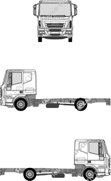 Iveco Eurocargo Chassis for superstructures, 2009–2013 (Ivec_121)