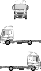 Iveco Eurocargo Chassis for superstructures, 2009–2013 (Ivec_122)