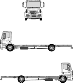 Iveco Eurocargo Chassis for superstructures, 2009–2013 (Ivec_124)